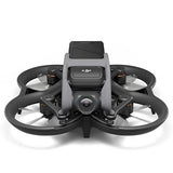 Front view of DJI Avata Fly Smart Combo drone showcasing its compact design and 4K camera for immersive FPV flight experience.