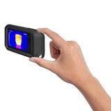 image of a teledyne flir C3-X compact thermal camera being held in hand