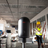 Image of a leica blk360 imaging laser scanner on a tripod