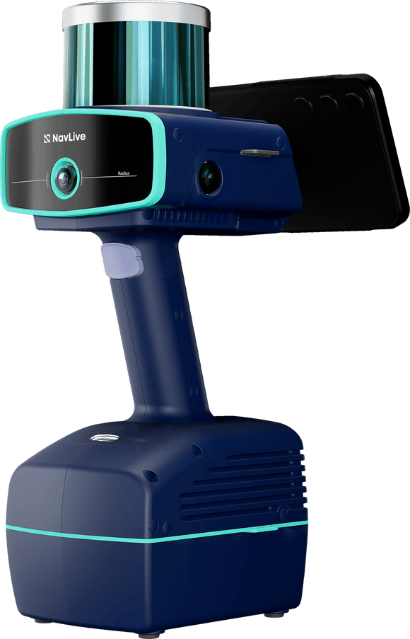 NavLive Handheld LiDAR Scanner - Fast Real-Time 3D Building Capture