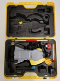 image of a zip 10 pro total station in a carry case that is open