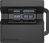 image of a matterport pro2 camera, with an angle that highlights the lens that the camera uses