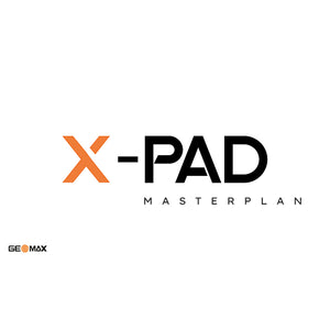 Image of the geomax x-pad master plan logo