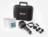 image of Teledyne Flir E6-XT Thermal Imaging Camera (9Hz) and the accessories that it comes with