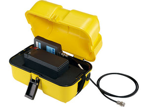image of a ZCT103 container. This Reference station container for weather tight protection of radio and battery. Includes cable outlets on two sides